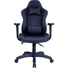 Cooler Master Caliber E1 Gaming Chair (Black), Plywood Frame, High Density Foam & PU, Fixed Armrest, Up To 135° Recline & 120KG Max Weight Load | CMI-GCE1-BK |