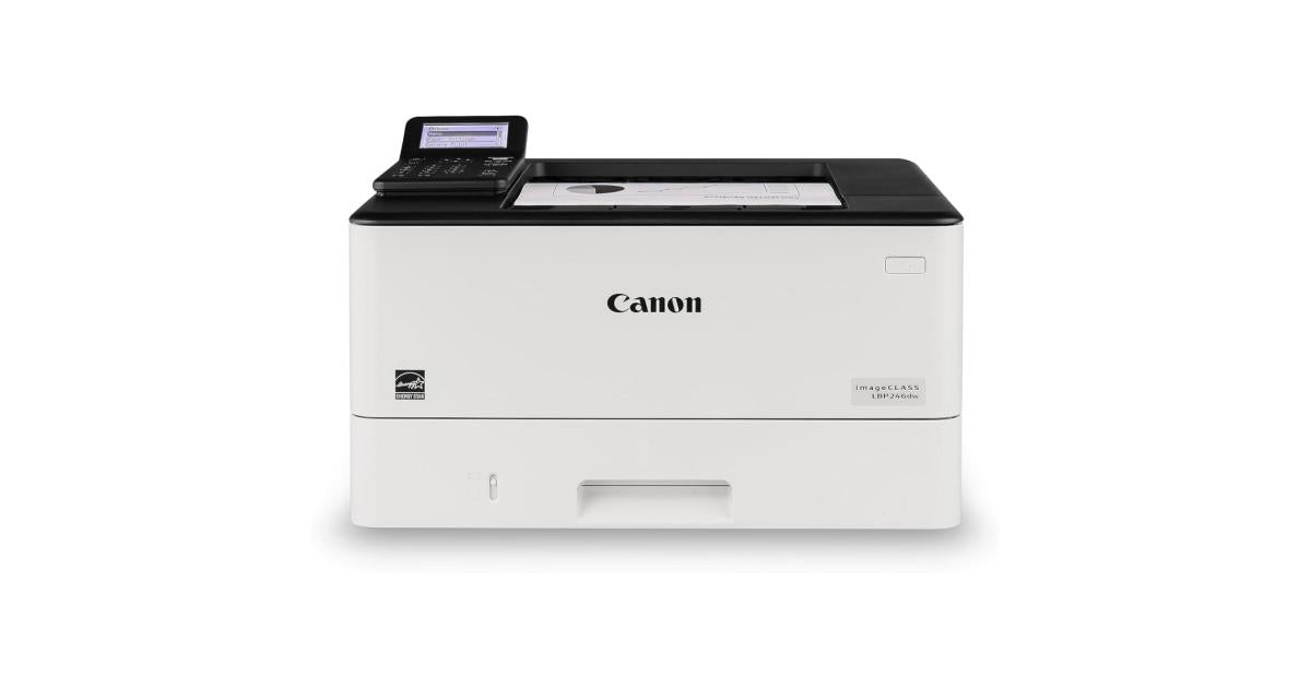 Canon i-SENSYS 246DW Laser Mono Printer Duplex Wireless & USB & Network Interface For Windows/Mac/Linux - Black