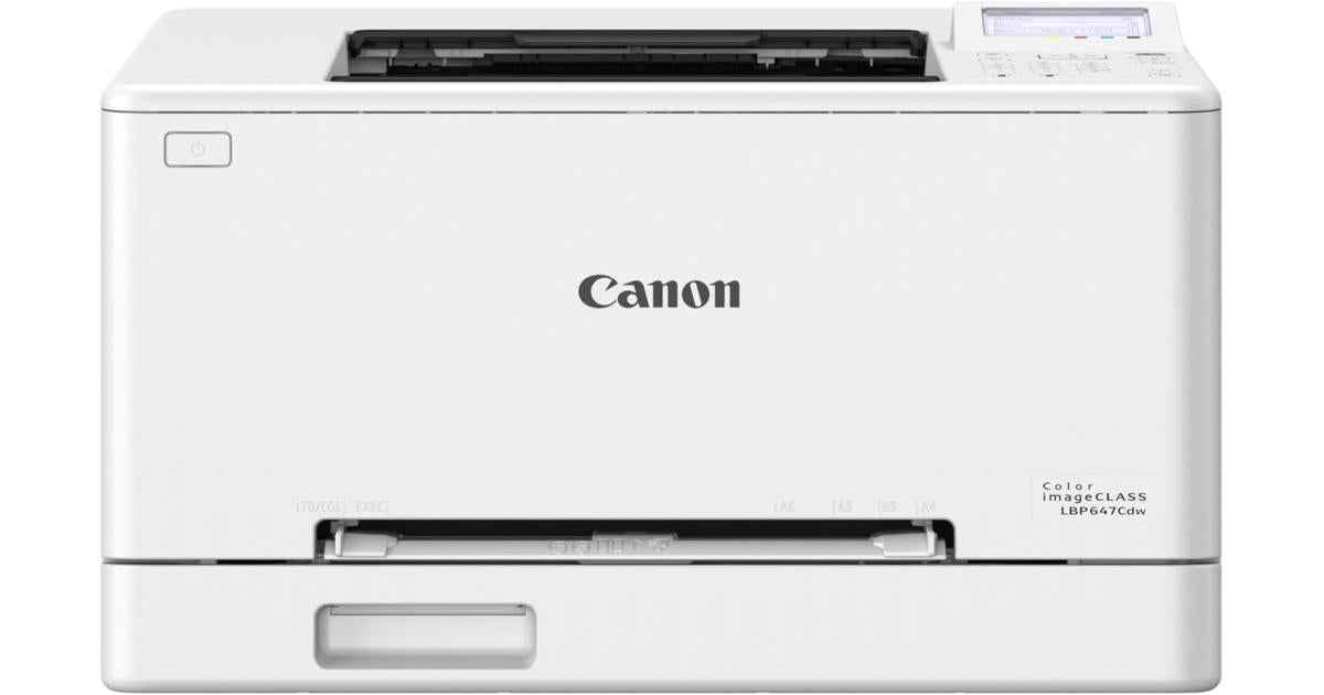 Canon i-SENSYS LBP647Cdw A4 Color Laser Wireless & Duplex Printer For Home & Office White