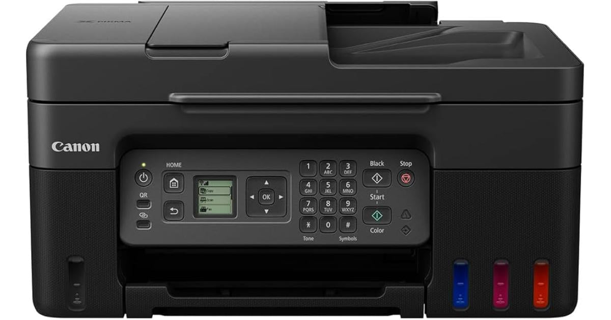 Canon PIXMA G4470 Wi-Fi, Print, Scan,Copy & FAX, Cloud Inkjet Printer