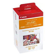 CANON RP-108 HIGH-CAPACITY COLOUR INK-PAPER SET FOR SELPHY PRINTER