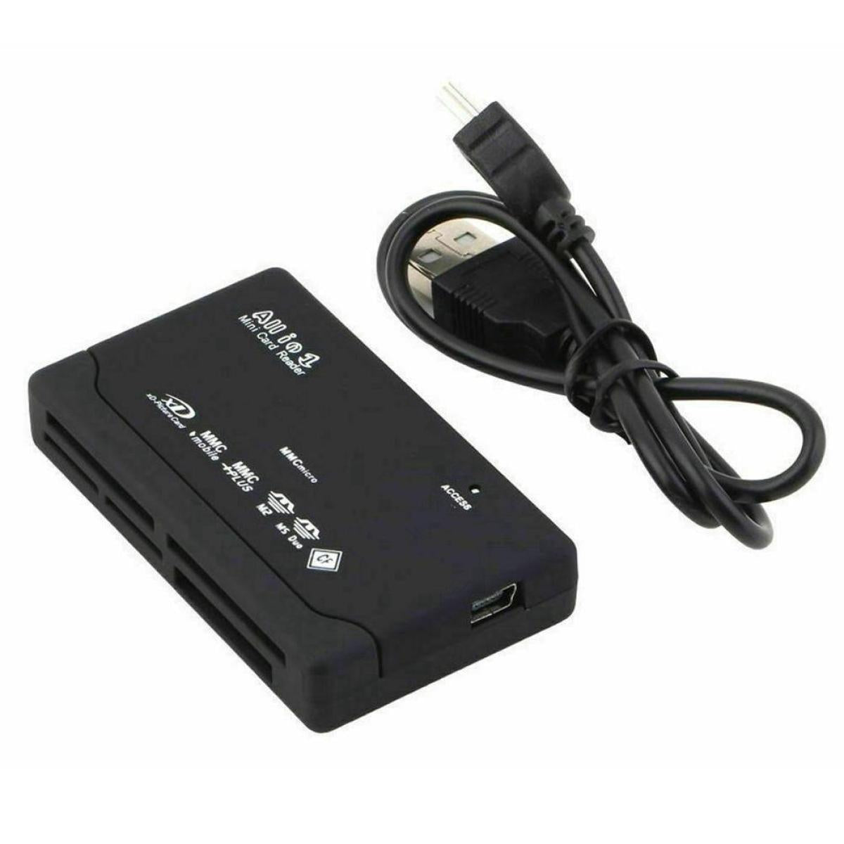 All in One USB 2.0 Card Reader (SD / microSD / M2 / XD / CF)