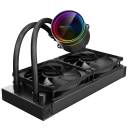 DeepCool Castle 240EX – 240mm ARGB Liquid CPU Cooler, Anti‑Leak Tech, Dual‑Chamber Pump, TF120 S Fans