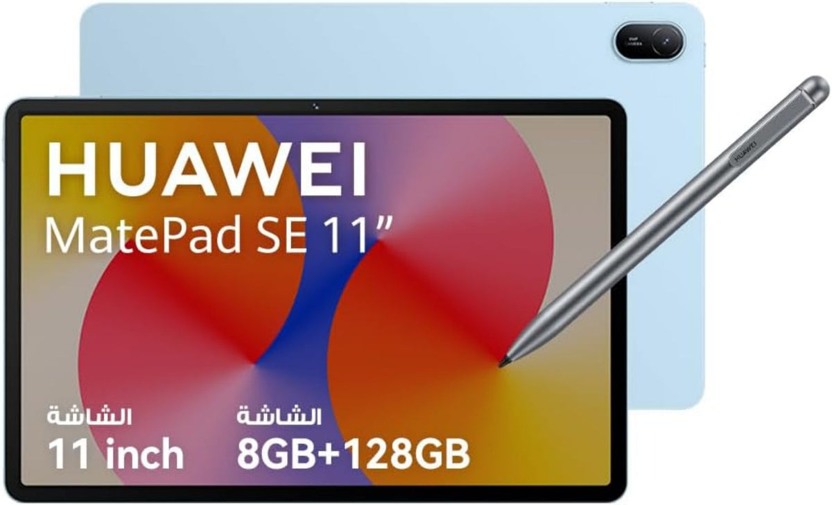 Huawei Mate Pad SE 11, 8GB & 128GB, 11Inch, Pen, Blue - 53014GYR
