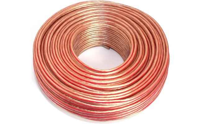 Transparent Audio Speaker Cable 100m