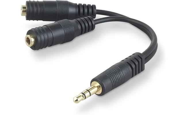 Cable Cb Aux 2f 1 meter Aux 2fmail to 1mail 20cm, cables