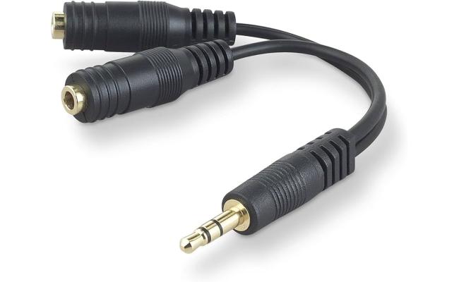 Cable Cb Aux 2f 1 meter Aux 2fmail to 1mail 20cm, cables