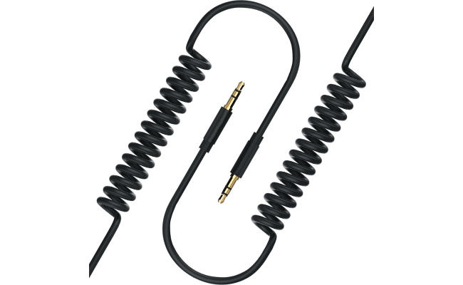 Aux Audio Cable Spring 1.5 Meter, cables