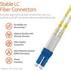 LC-SC Singlemode Fiber Patch Cord Duplex- 3M