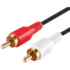 2 RCA Male to 2 RCA Male Stereo Audio Cable-3m