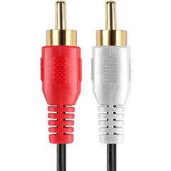 2 RCA Male to 2 RCA Male Stereo Audio Cable-3m