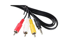 Cable CB-RCA 3*1 - 3RCA to 1 3.5MM Jack