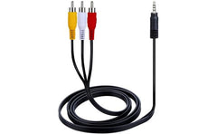 Cable Cb Rca3*1 1.5m 3rca To 1rca 1.5m