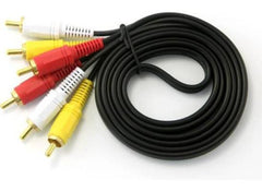 2 Rca Male To 2 Rca Male Stereo Audio Cable 3m