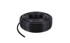 Coaxial RG58 Cable 200 meter with Power Black, cables