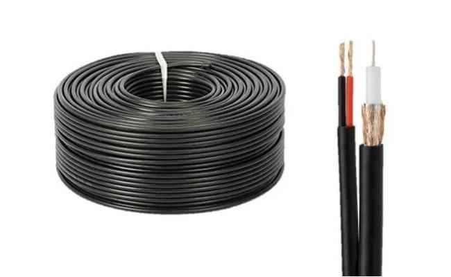 Coaxial RG59 Cable 200 meter Without Power White, cables