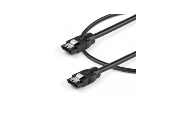 Sata 3.0 Data Cable With Locking Latch For Hdd/ssd/cd/dvd Drives 50cm