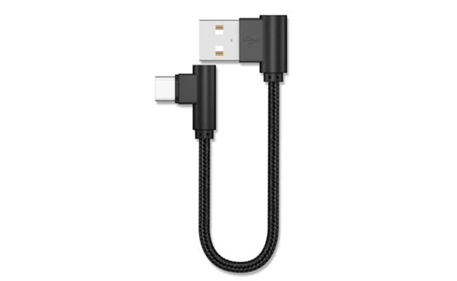 Charger Cable For Type C 20 Cm L Shape