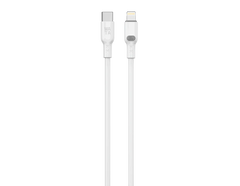 HAVIT CB6281 USB-C to Lightning Silicon Cable for iPhone 1m -White