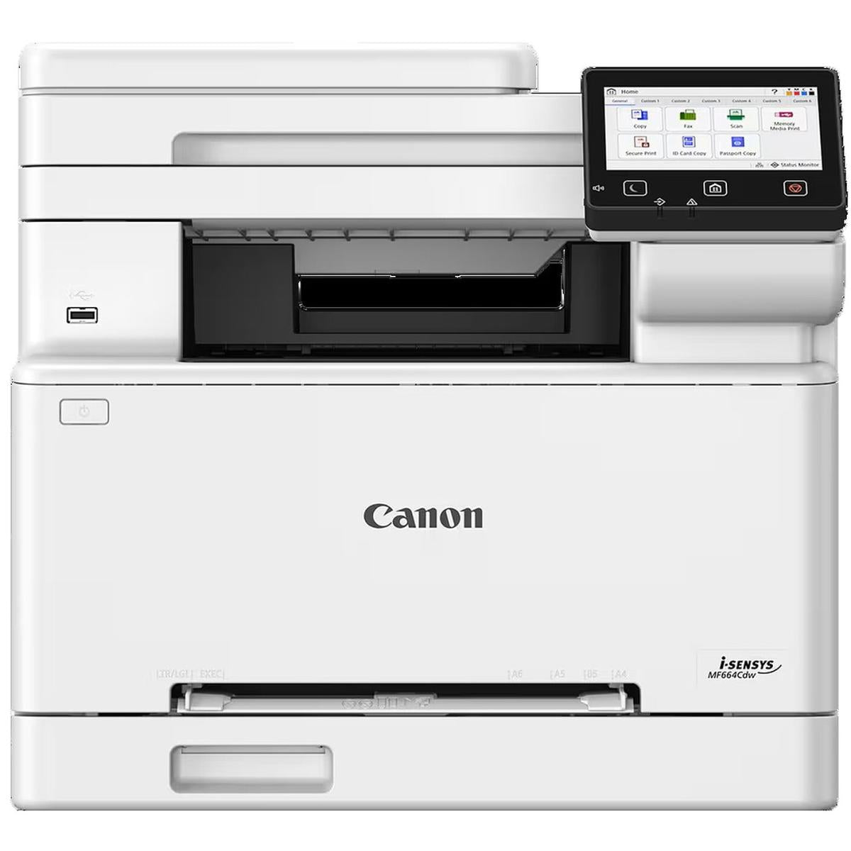 Canon I Sensys Mf664cdw Wireless & Duples 3 In 1 (print, Copy, Scan) Multifunion Colour Printer Up To 25 Ppm Canon I Sensys Mf664cdw Wireless & Duples 3 In 1 (print, Copy, Scan) Multifunion Colour Printer Up To 25 Ppm