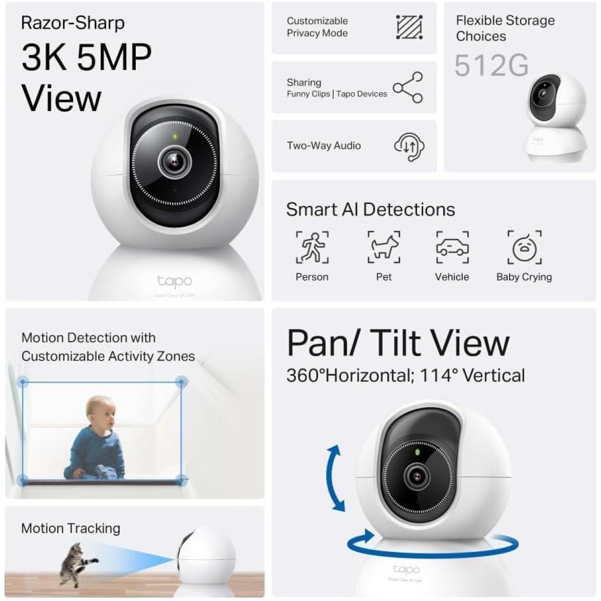TP Link security camera for surveillance systems