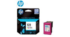 HP CC643HE (121) Tri-Color Ink Cartridge (Original) - CompuMe