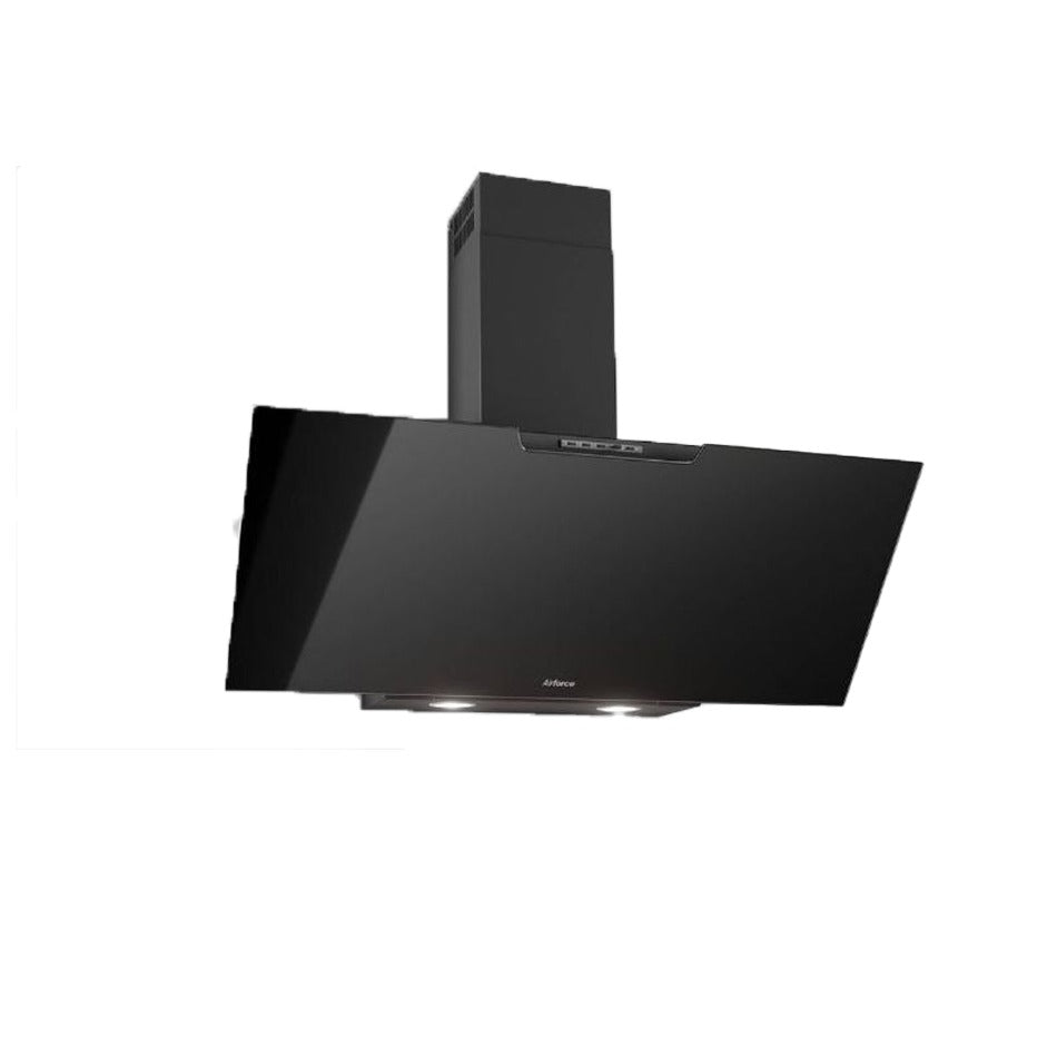 CCF 2129504 Airvos Hood, Suction Power, 800 Cubic Meters, Black