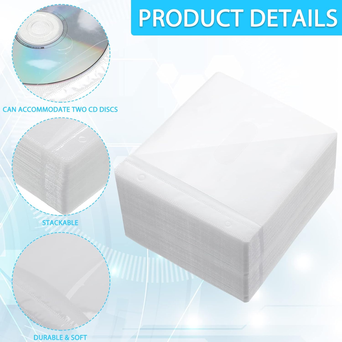 CD Sleeve- 100Pieces