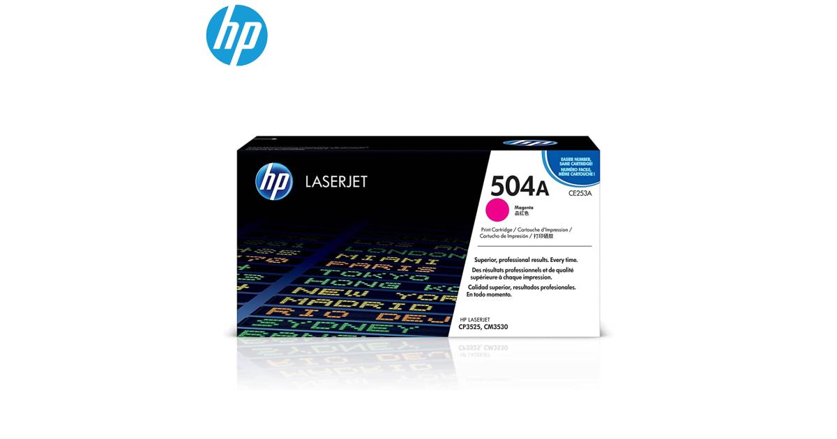 HP Color Laser CE253A Magenta Print Cartridge (Original) - CompuMe