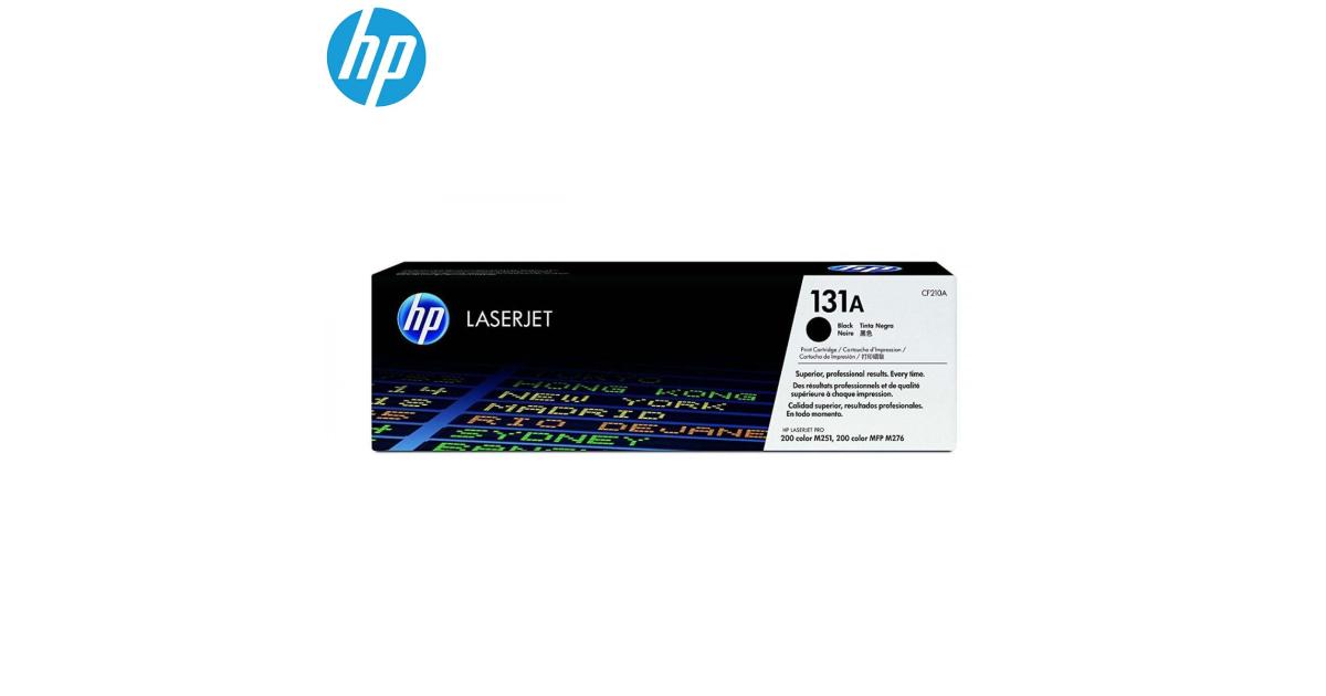 HP CF210A HP131A Laser Toner Cartridge Black (Original) - CompuMe
