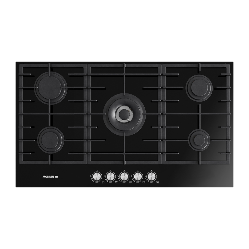CG905VTMC Mondaine Cooker 90cm Medium Burner Black