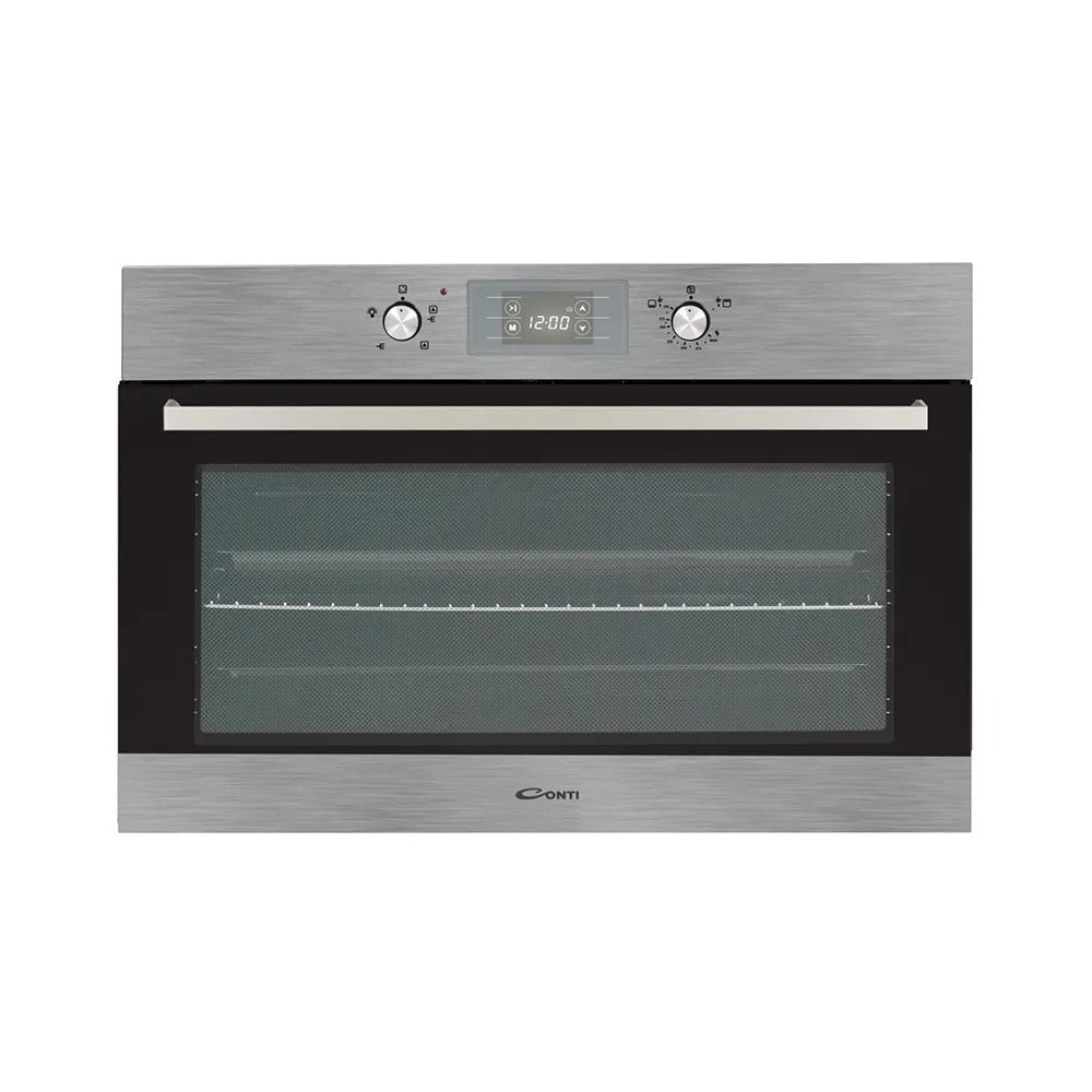 Conti Bi Gas Oven – 90Cm – 98L – Stainless Steel