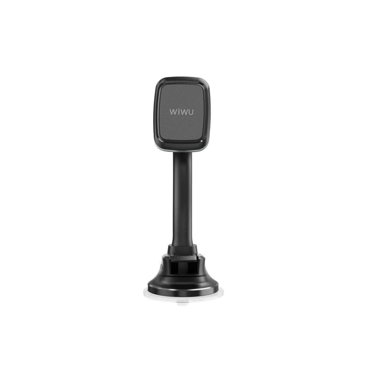Wiwu Ch 018 Magnetic Flexible Spiral Suion Cup Design Car Phone Holder Black