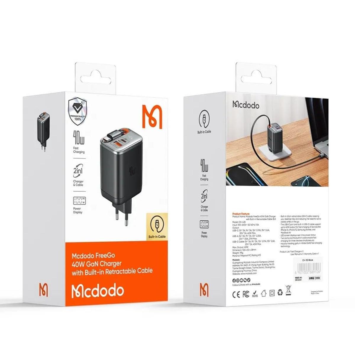 Mcdodo USB cable for device connectivity