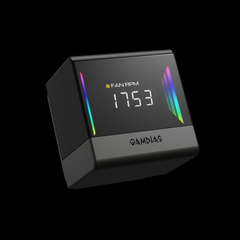GAMDIAS CHIONE E4-240 AIO Digital Display Infinity Mirror - Black