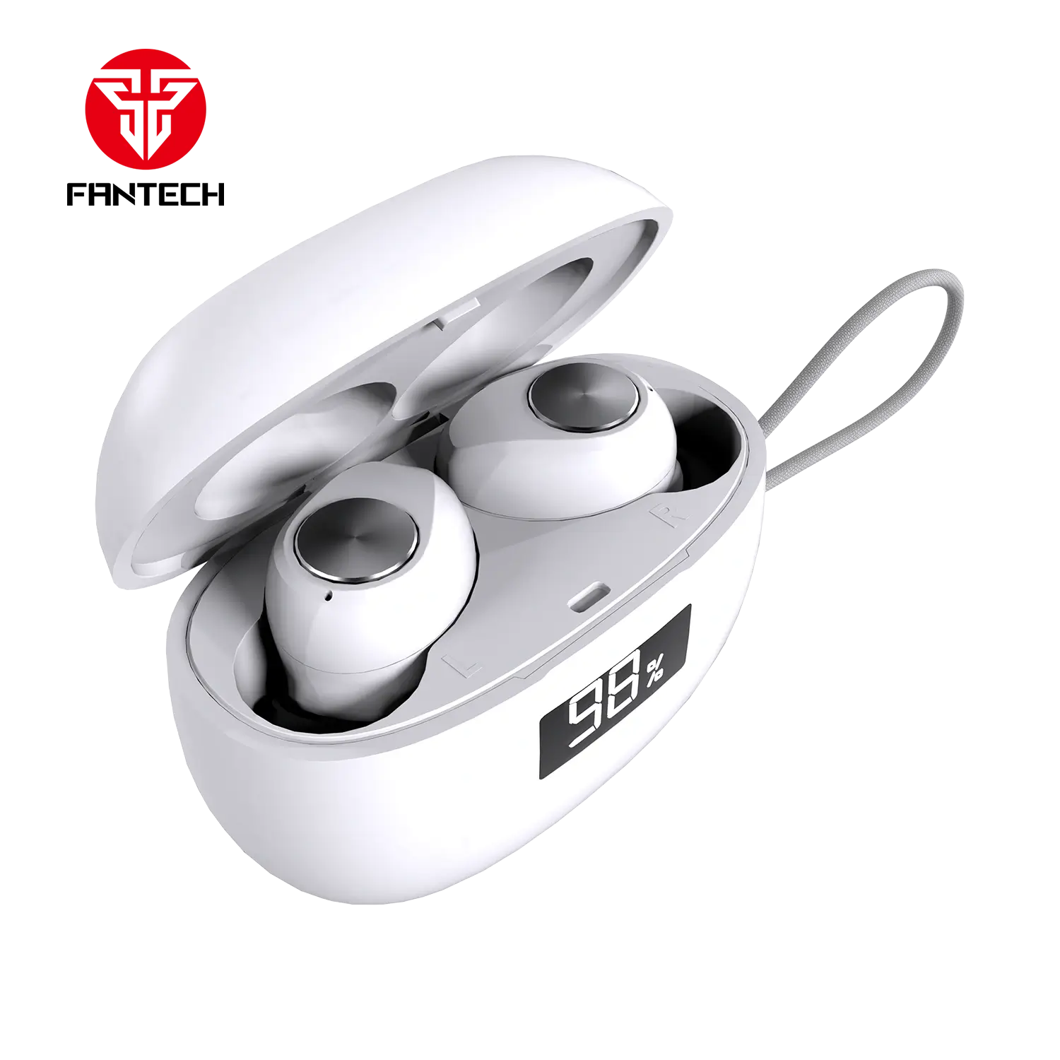 Fantech Wave 14 Tw14 True Wireless Earbuds White Fantech Wave 14 Tw14 True Wireless Earbuds White