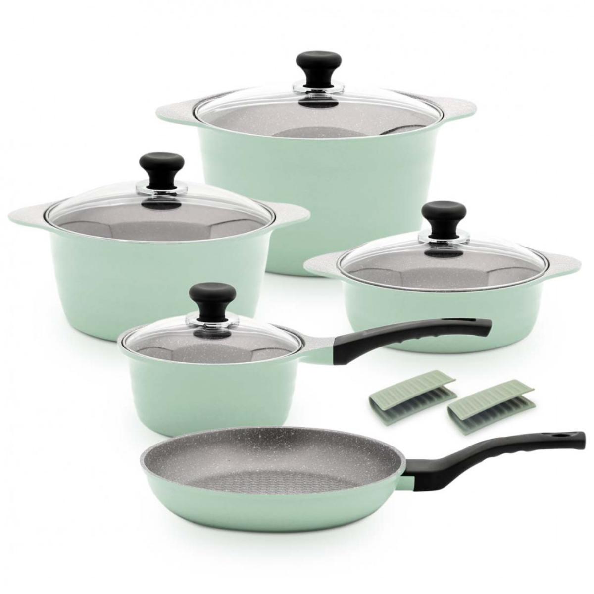 Balzano Cookware Avocado, 10 Pcs - 565963