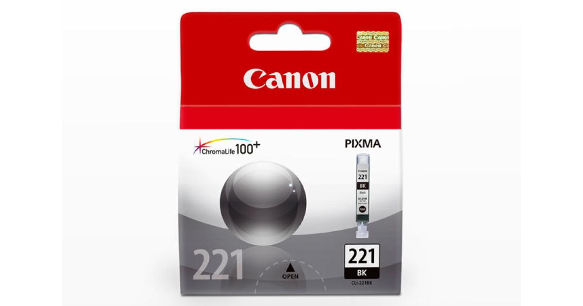 Canon CLI221BK Ink / Inkjet Cartridge Black (Original)