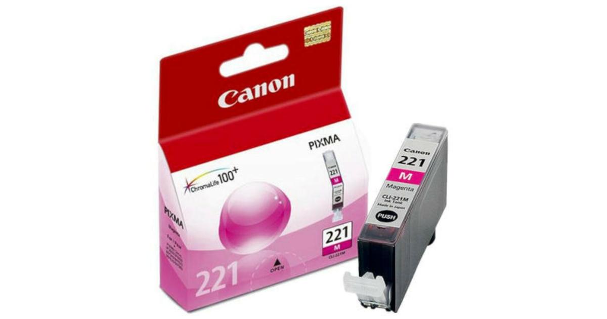 Canon CLI221M Ink / Inkjet Cartridge Magenta (Original)