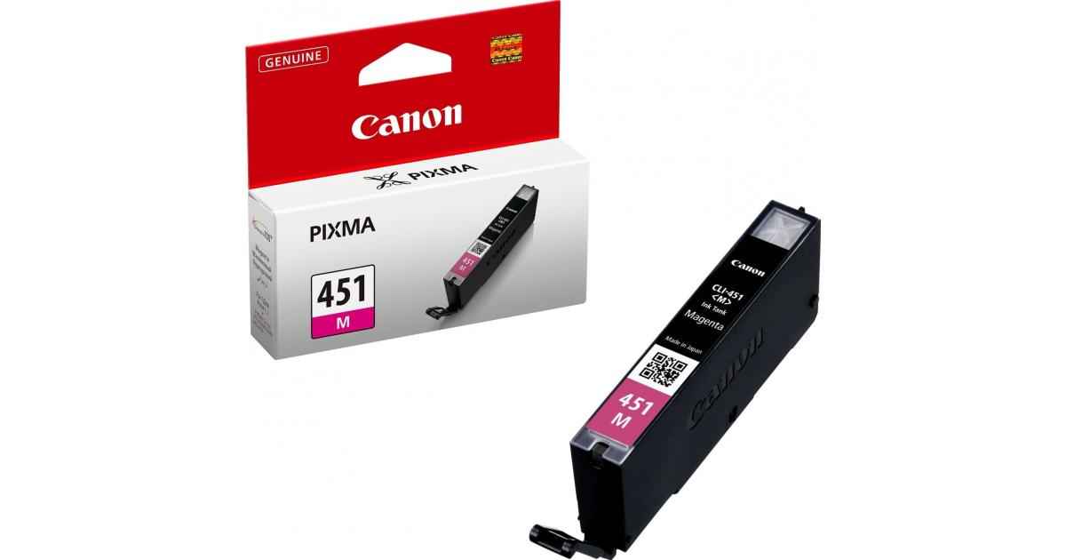 Canon Ink Cartridge, Magenta CLI-451M (Original)