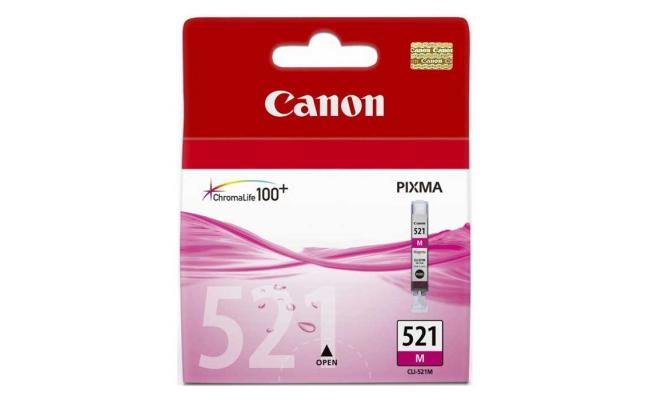 Canon Cli 521m Magenta Inkjet Cartridge Compatible With Ip3600.ip4700.mp540.mp560 - CompuMe