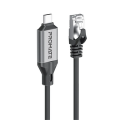 Promate Clink-RJ45 Ultra-Fast Ethernet to USB-C Adapter Cable