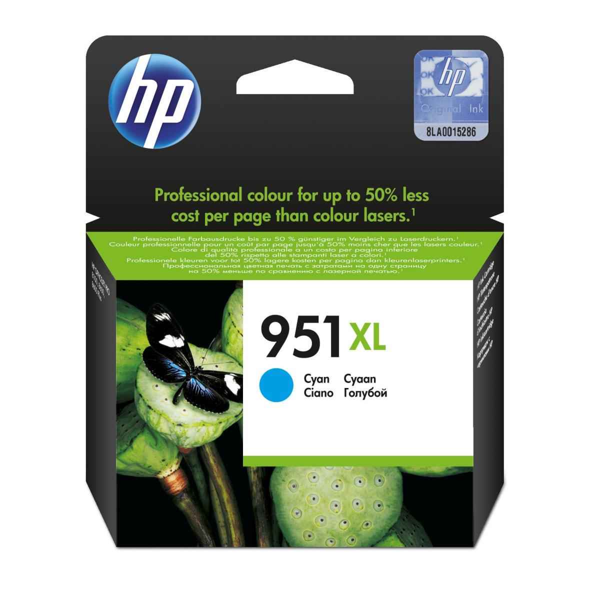 Cartridge HP Inkjet No 951 XL Cyan
