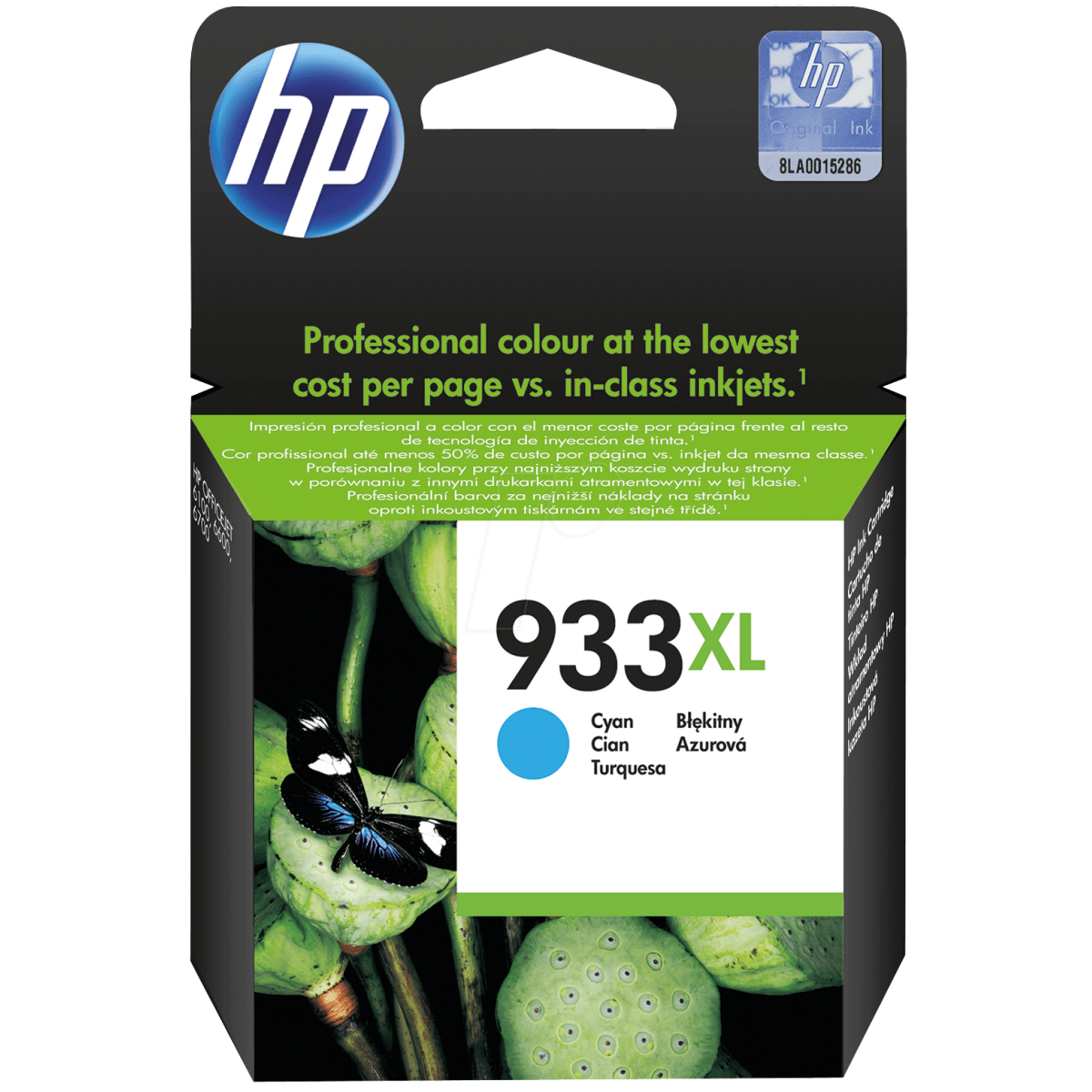 Cartridge HP Inkjet No 933XL Cyan