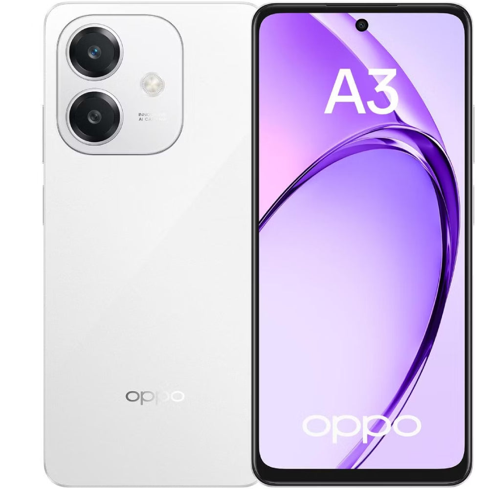 Oppo A3 128GB 6GB Mobile Phone in White