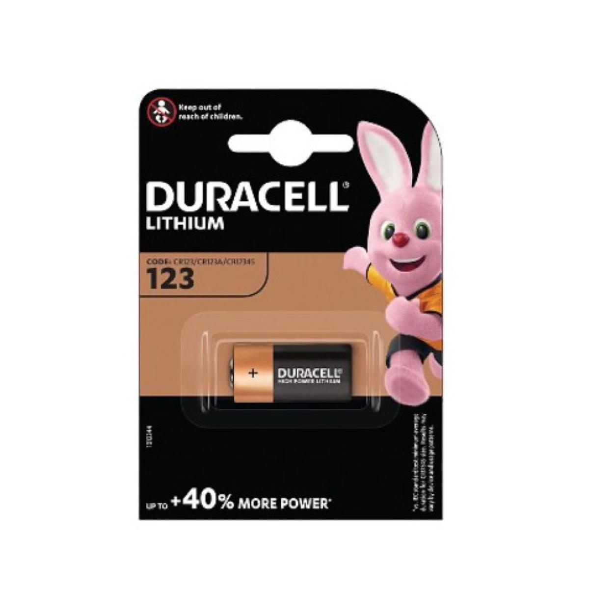 Duracell CR123A 3V Lithium Battery