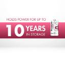Uniross CR123A Lithium Battery – 3V Stable Output, 10‑Year Shelf Life, Extreme Temperature Resilience, Leak‑Proof Design, Single Blister Pack