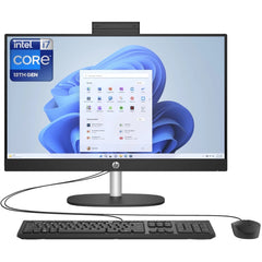 Hp All In One 24 Cr0041ne Pc (2023) New 13gen Intel Core I7 10 Cores W/ 24" Ips Full Hd 99% Srgb Display (customized) Black - CompuMe