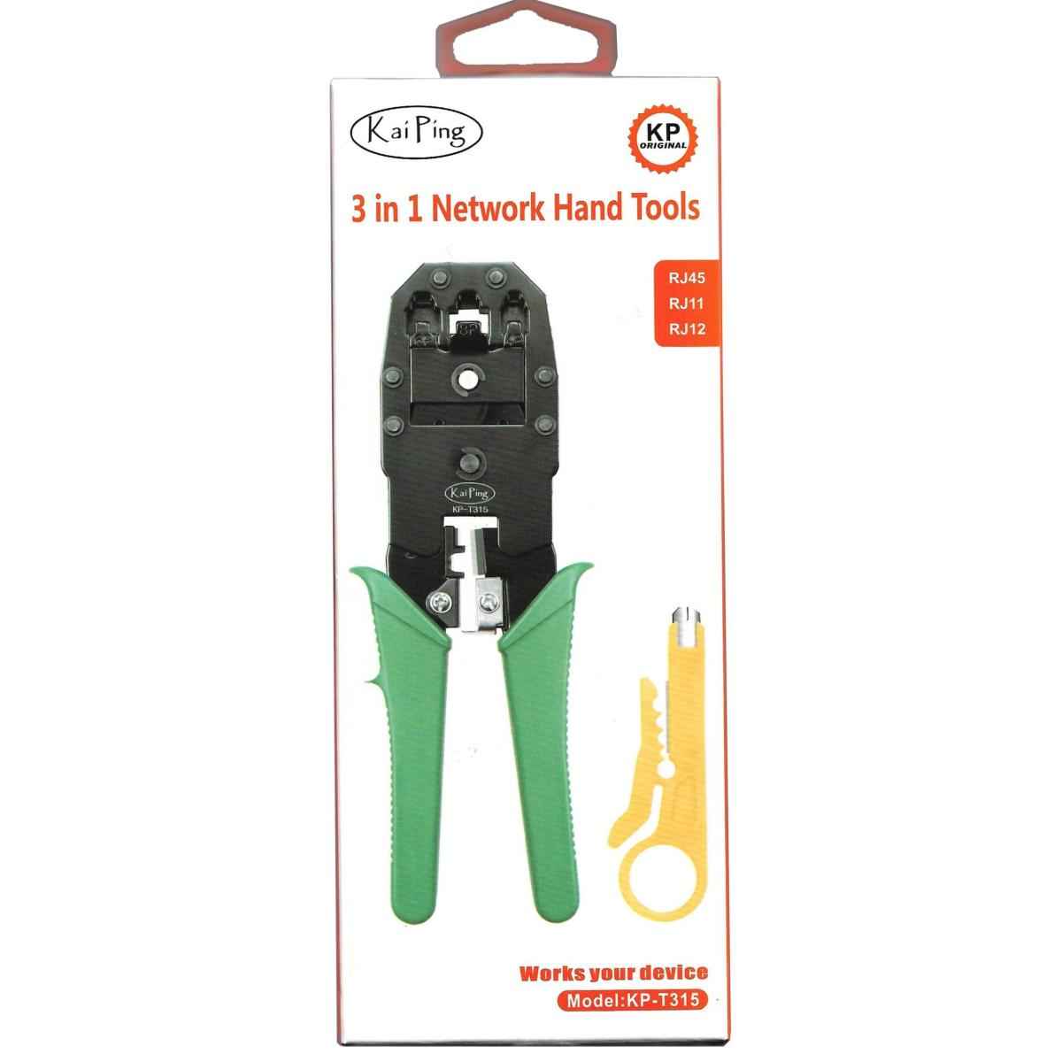 KaiPing KP-T315 3-in-1 Crimping Tool Network