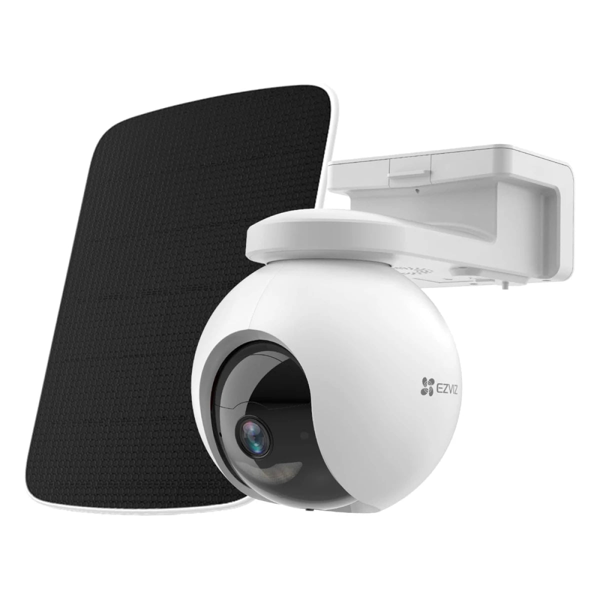 EZVIZ EB8 Pro 4G Kit 4K Outdoor Battery Pan & Tilt Camera with 8W Solar Panel – 4G LTE, Wi-Fi 6, 10,400mAh Battery, AI Detection (CS-EB8/SP 4K.WGA)